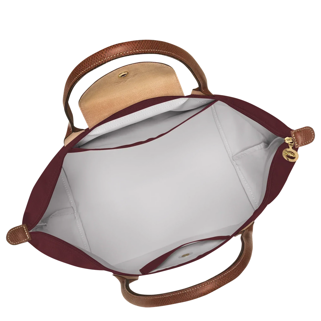 Large Le Pliage Tote, Burgundy